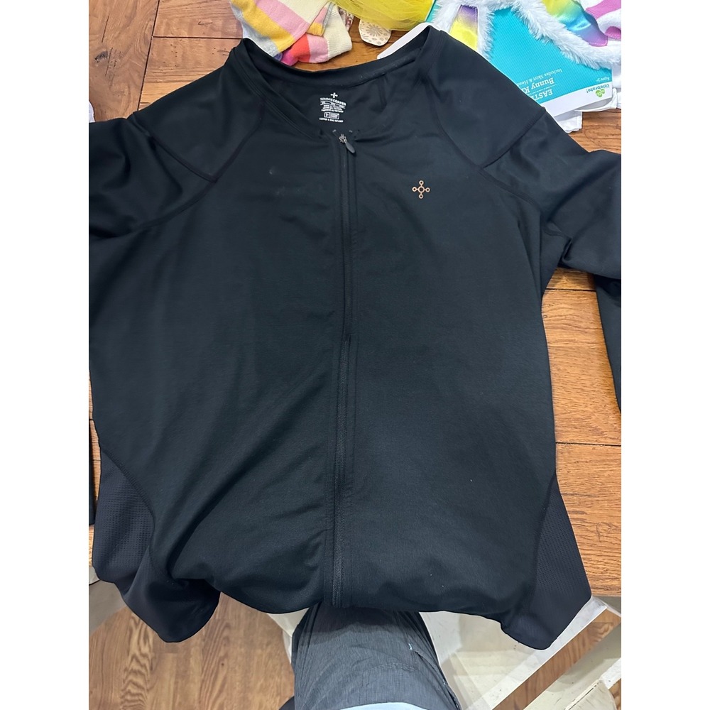 tommie copper black support ‎ full zip jacket 2xl